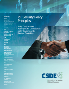 IoT Security Policy Principles