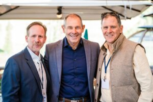 Senator Curtis with CentraCom's Brad Welch and USTelecom's Jonathan Spalter at the USTelecom Leadership Summit