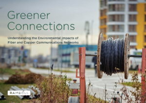 Greener Connections: Understanding the Environmental Impacts of Fiber and Copper Communications Networks